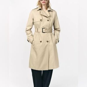 NWT Zara Water Repellent Trench Coat ZW Collection